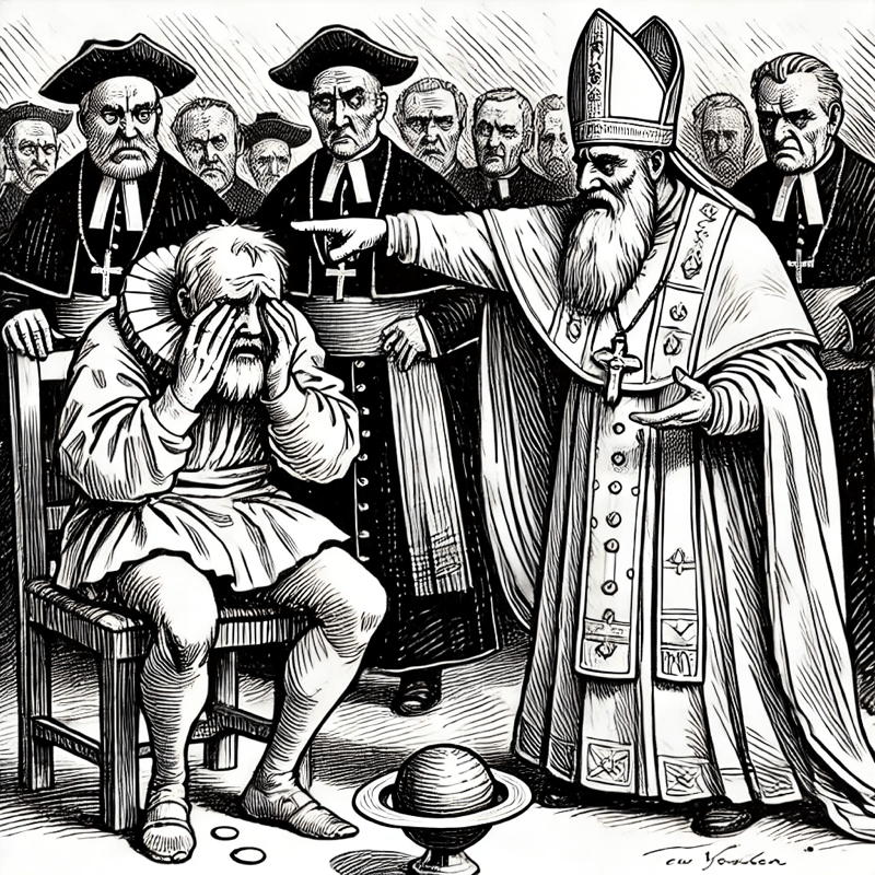 Galileo’s Misinformation About Sun Deemed Public Health Threat, Pope Declares the Science&nbsp;Settled