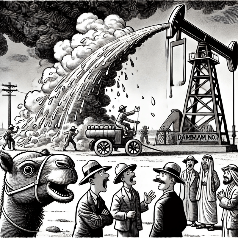 Standard Oil Hits Gold In Saudi&nbsp;Arabia